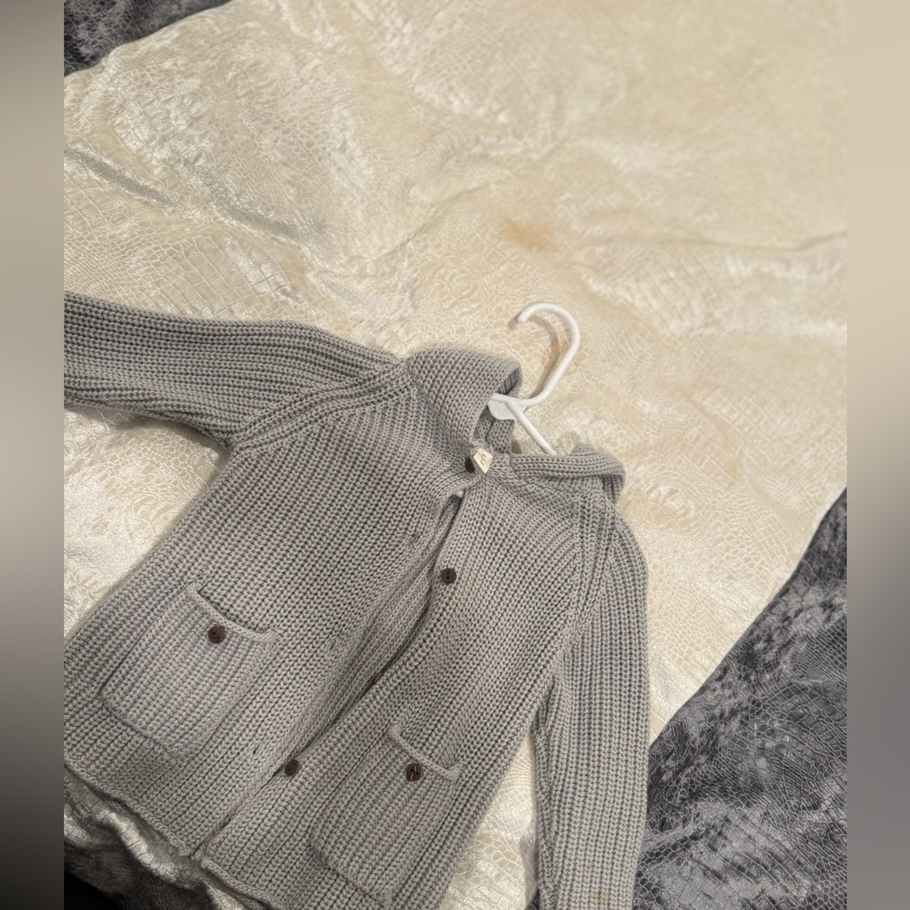 Lilette LIGHT BLUE Knit Cardigan with Pockets